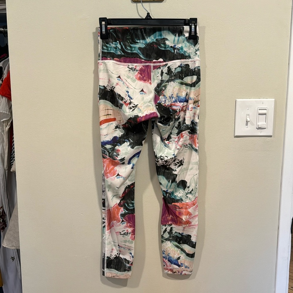 Lululemon Patchwork Multicolor Legging In Pink, W… - image 5